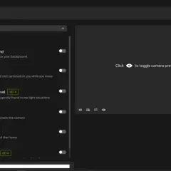 NVIDIA Broadcast: Video-Effekte wie virtueller Hintergrund, Auto-Framing und Rauschunterdrückung für bessere Streams.