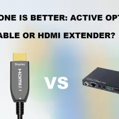 Zwei HDMI 2.1 Kabel und ein HDMI Extender im Vergleich. Welches optische Kabel oder HDMI ist besser?
