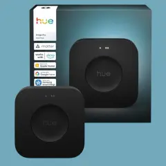 Hue Bridge Pro Smart Hub, kompatibel mit Matter, Alexa, Apple Home, Google Home und Samsung SmartThings. Erweitert die Hue Bridge Reichweite für Ihr Smart Home.