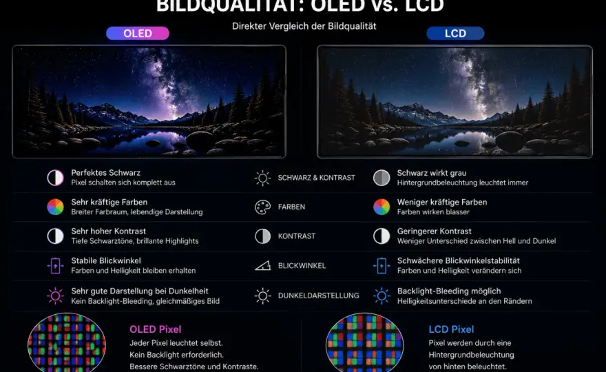 OLED-Display - Wann es sich lohnt & wie du die Qualität prüfst