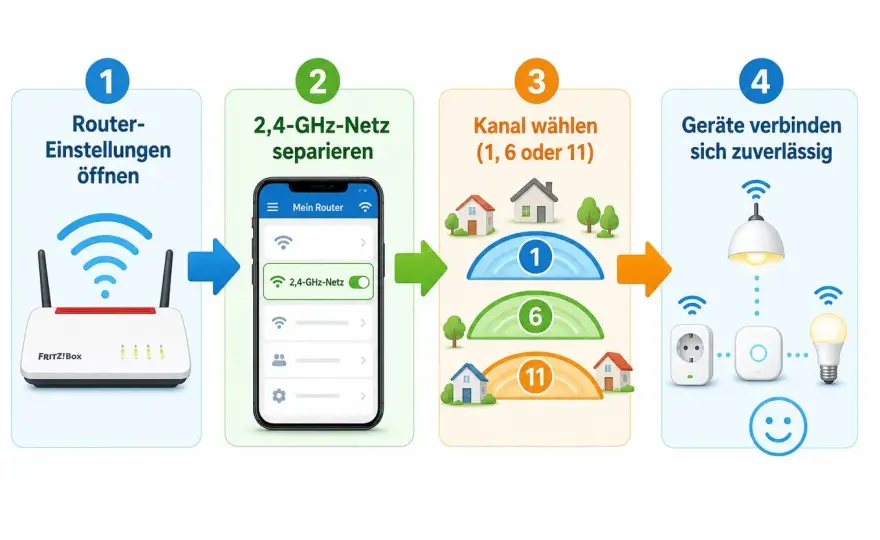 Zigbee Frequenz - 2,4 GHz oder 868 MHz? Dein Smart Home Guide