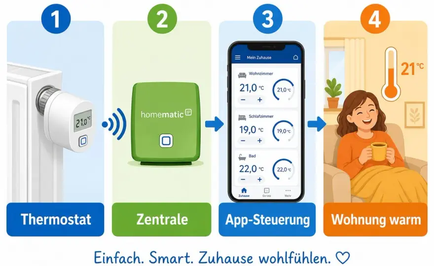 Homematic IP mit Google Home verbinden - So geht's richtig