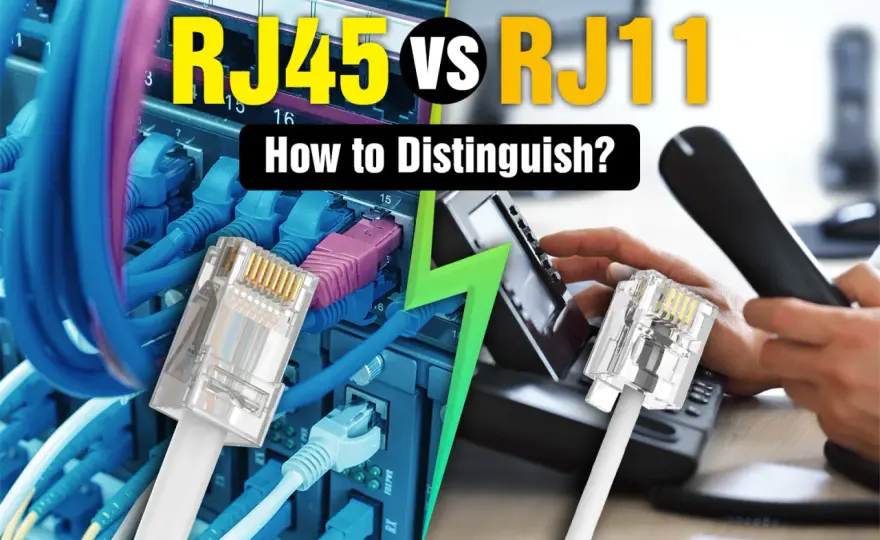 RJ11 vs. RJ45 - Nie wieder Stecker verwechseln!