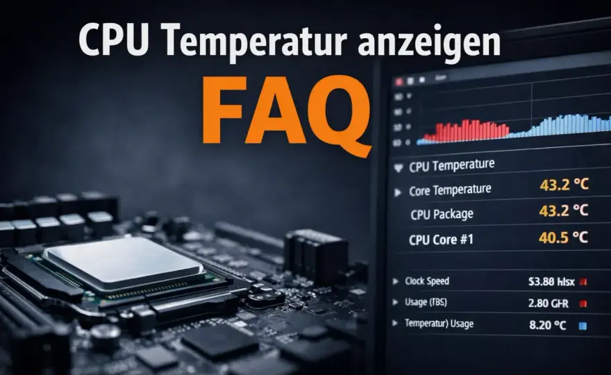 CPU-Temperatur Windows 11 - So überwachst du sie richtig