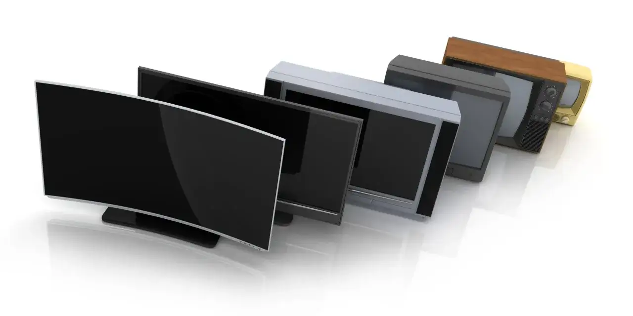 Von R&ouml;hrenfernsehern bis zu modernen 4K-Ger&auml;ten: Eine Zeitreise durch die TV-Technologie.