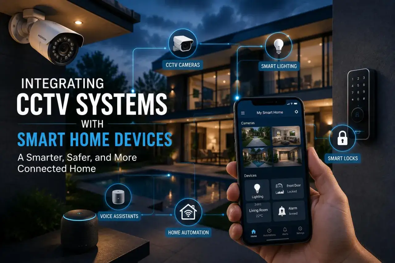 Smart Home: &Uuml;berwachung mit CCTV-Kameras, Beleuchtung, Schl&ouml;ssern & Sprachassistenten. Einfach die Shelly Kamera einbinden f&uuml;r mehr Sicherheit.
